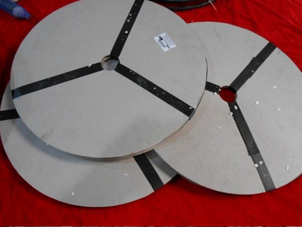 An example of Bernadoz strip MMO anodes