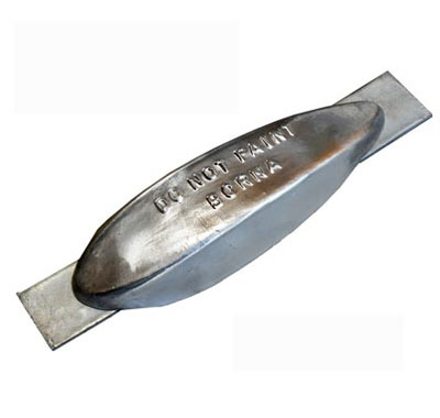 Zinc anode floating body